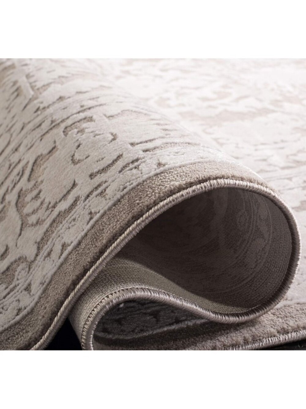 Reflection Accent Rug 2'3"x4', Beige & Cream RFT665A - Picture 5 of 8